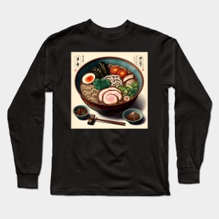 ramen bowl Long Sleeve T-Shirt